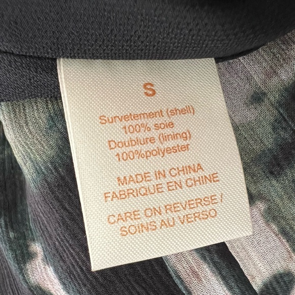 Ronny Kobo silk maxi skirt green tie dye silk georgette Raquelle skirt sz Small - Picture 8 of 11